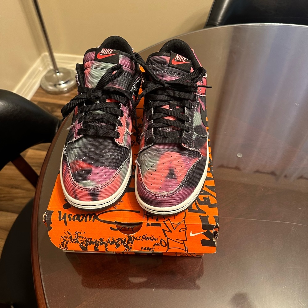 Graffiti Nike Dunk Lows (11)